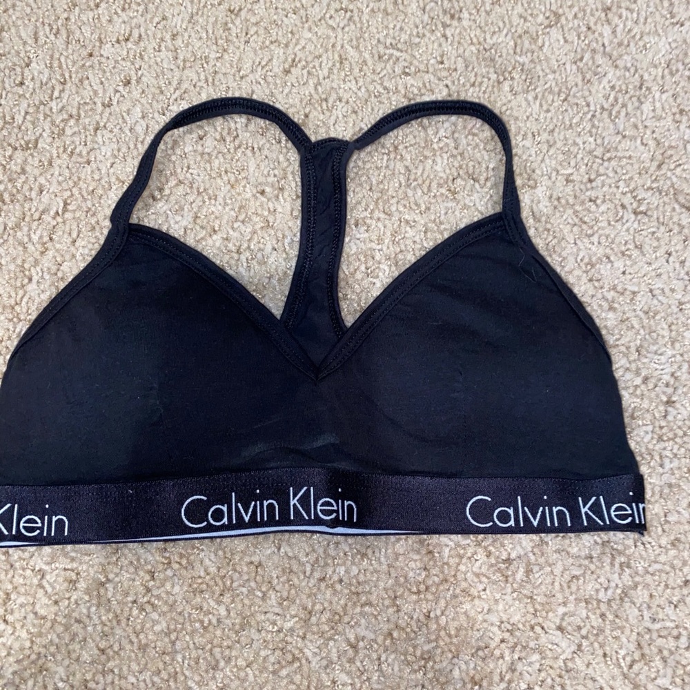 Calvin Klein bralette!